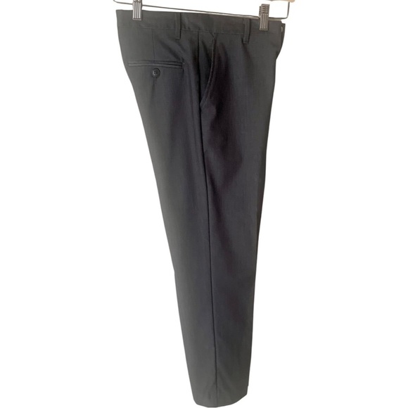 NWT CHAPS Boys Dress Pants Dark Charcoal Heather Style# C841180 Classic Size 10 - Picture 13 of 16